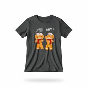 Funny Gingerbread Graphic T-shirt